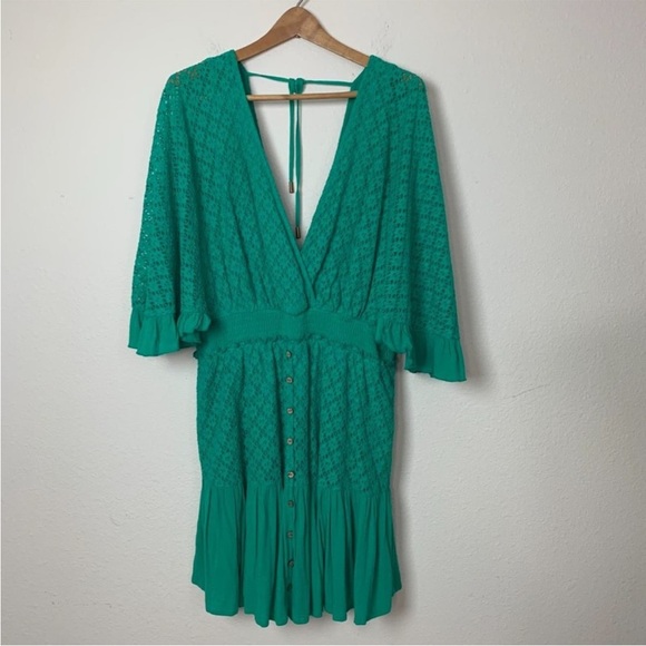 BIBI Green Island Beauty Romper Green 3XL - Picture 2 of 8